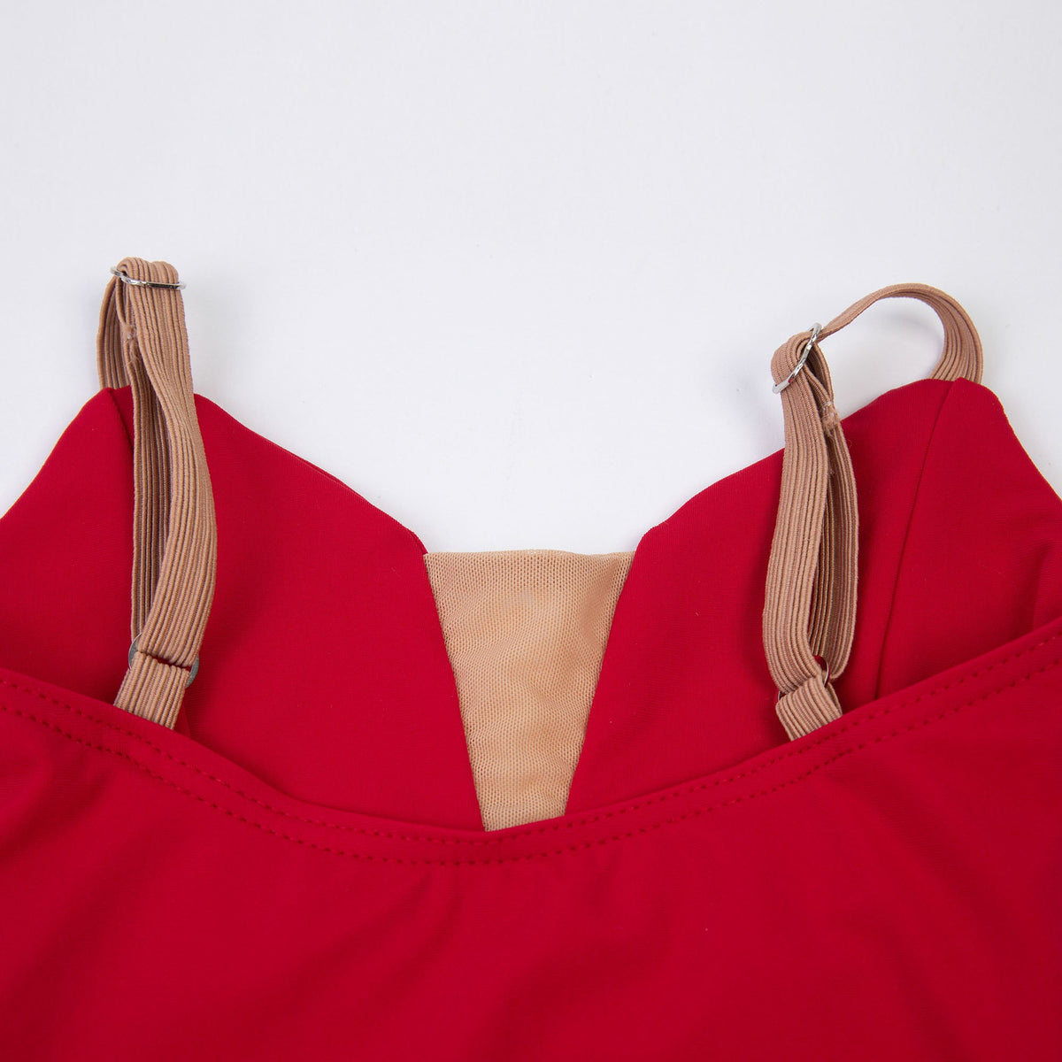 女童红色芭蕾舞连体衣(DAD1930M/red)