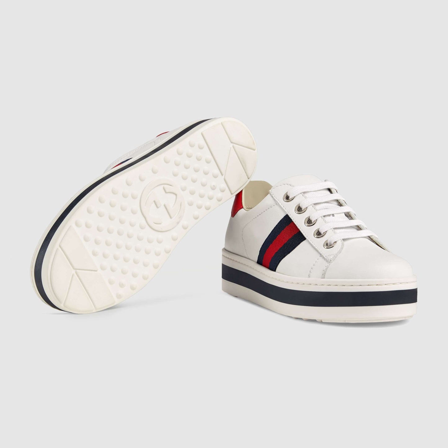 Girls White Sports Shoes