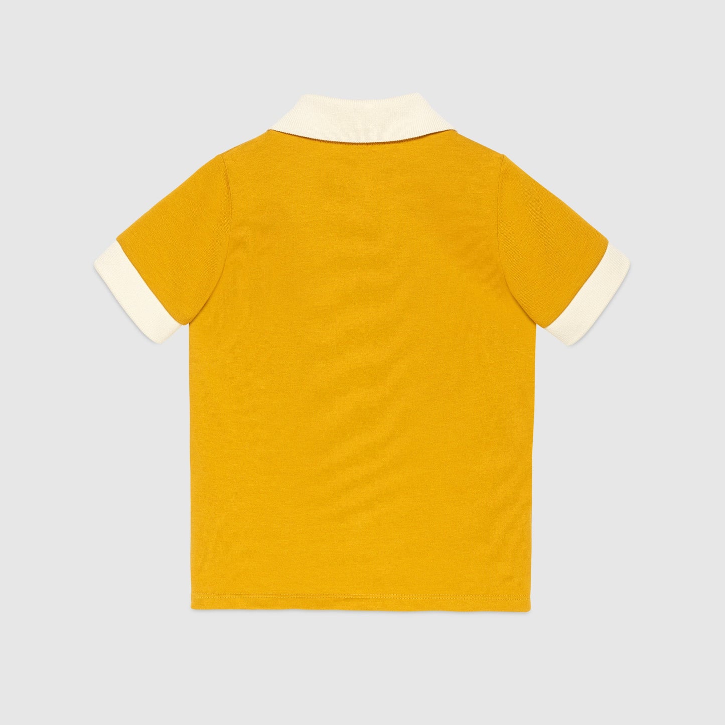 Girls Yellow Strawberry Polo Shirt