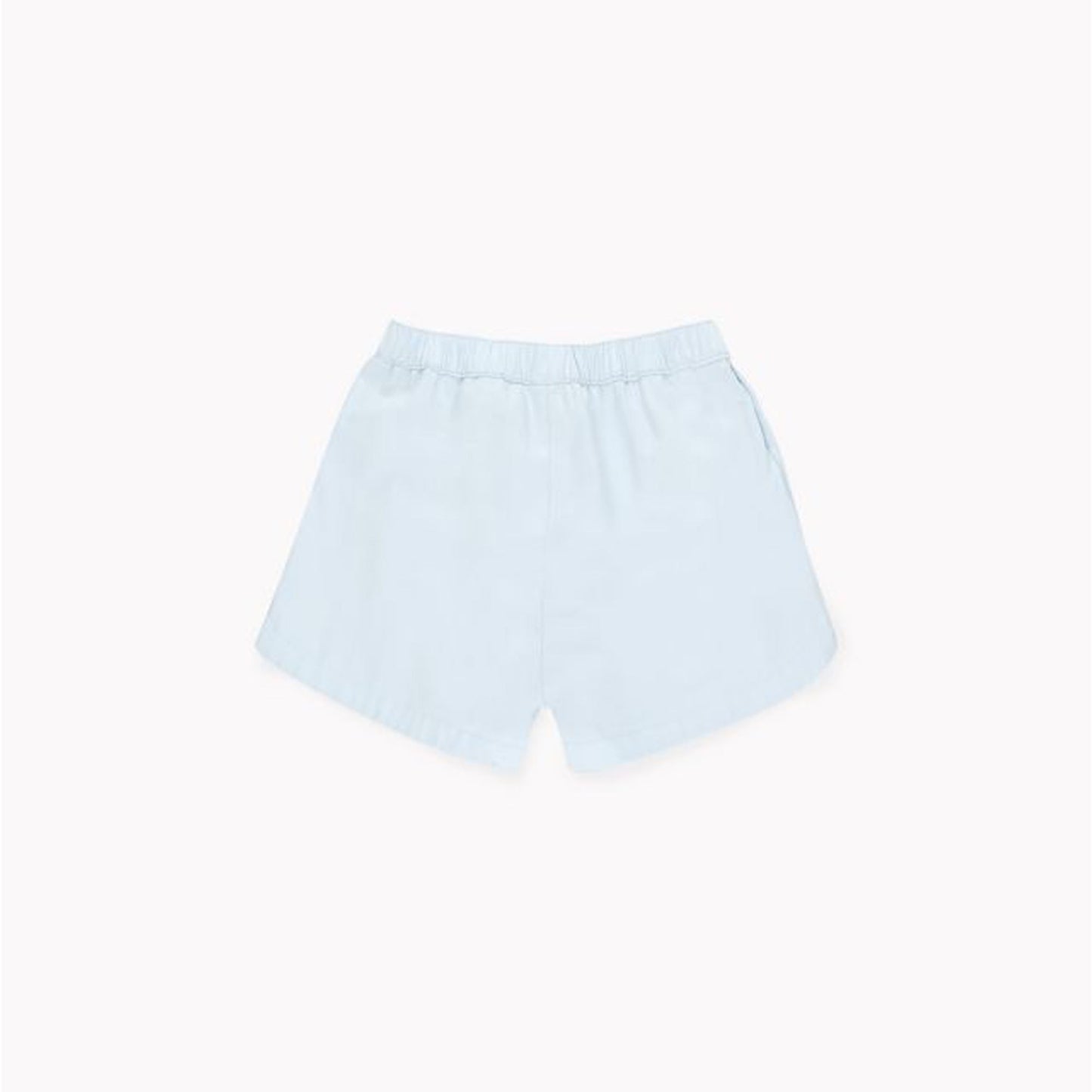 Baby Light Denim Cotton Shorts