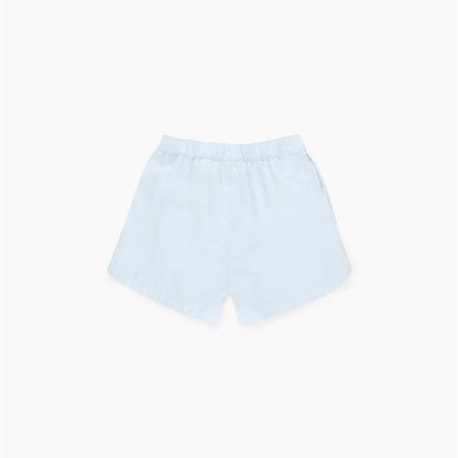 Baby Light Denim Cotton Shorts