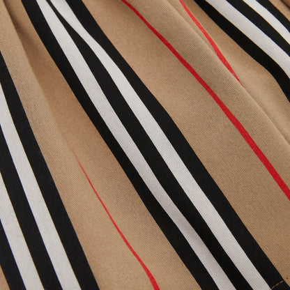 Girls Archive Beige Stripes Shorts