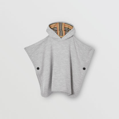 Girls Archive Beige & Grey Wool Jacket