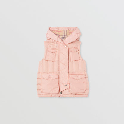 Girls Pink Gilet