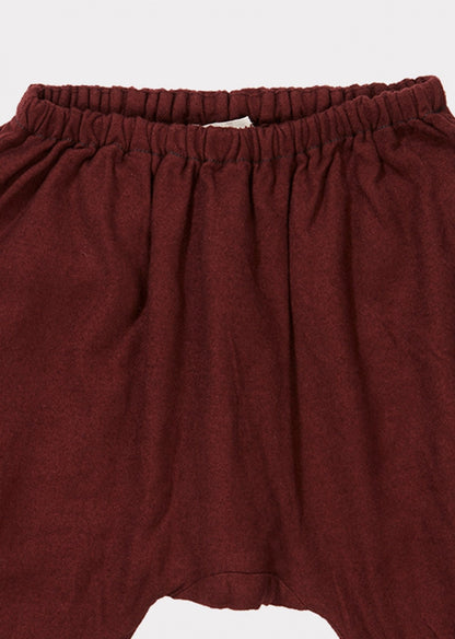 女婴巧克力棉长裤