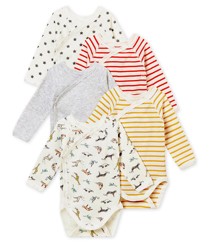 Baby Girls Multicolor Underwear Babysuit Sets