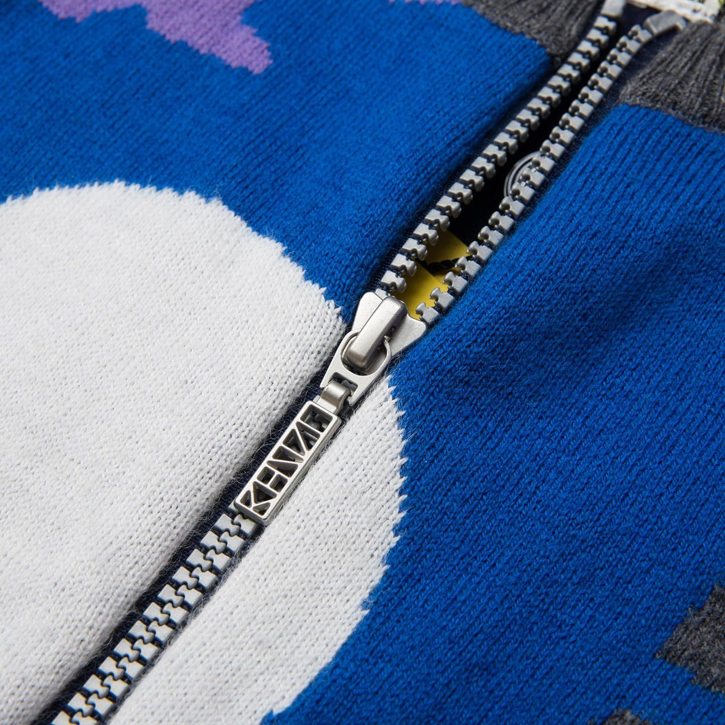 Baby Boys Blue Kintted Cardigan