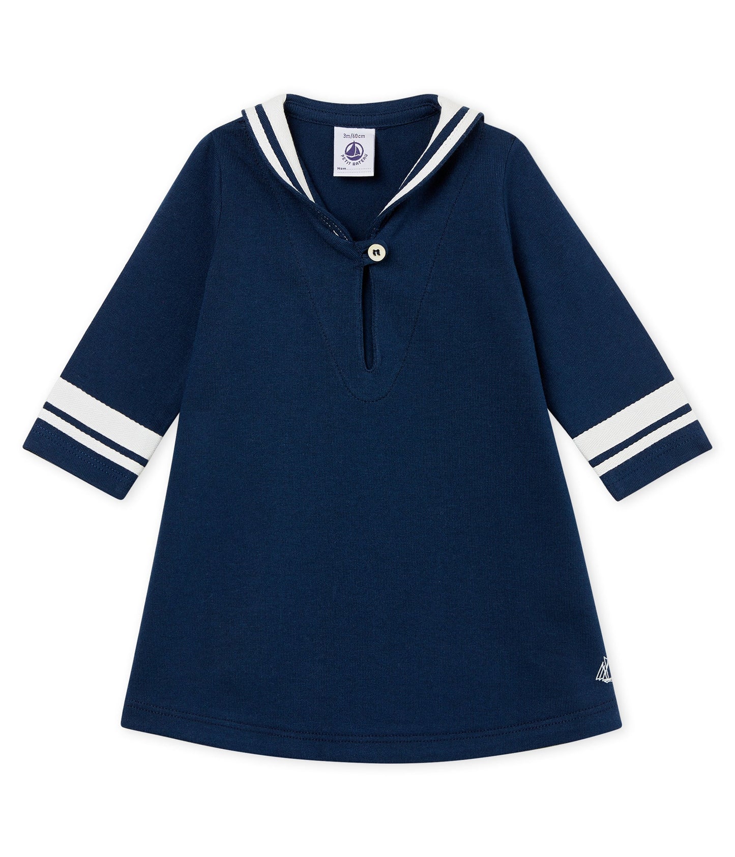 Baby Girls Blue Cotton Top