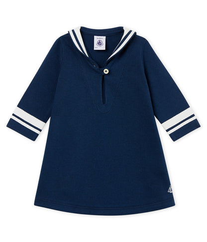 Baby Girls Blue Cotton Top
