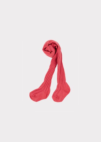Girls Cherry Cotton Tights