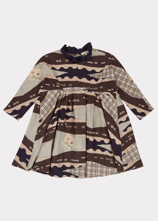 Baby Girls Geometric Puffin Dress
