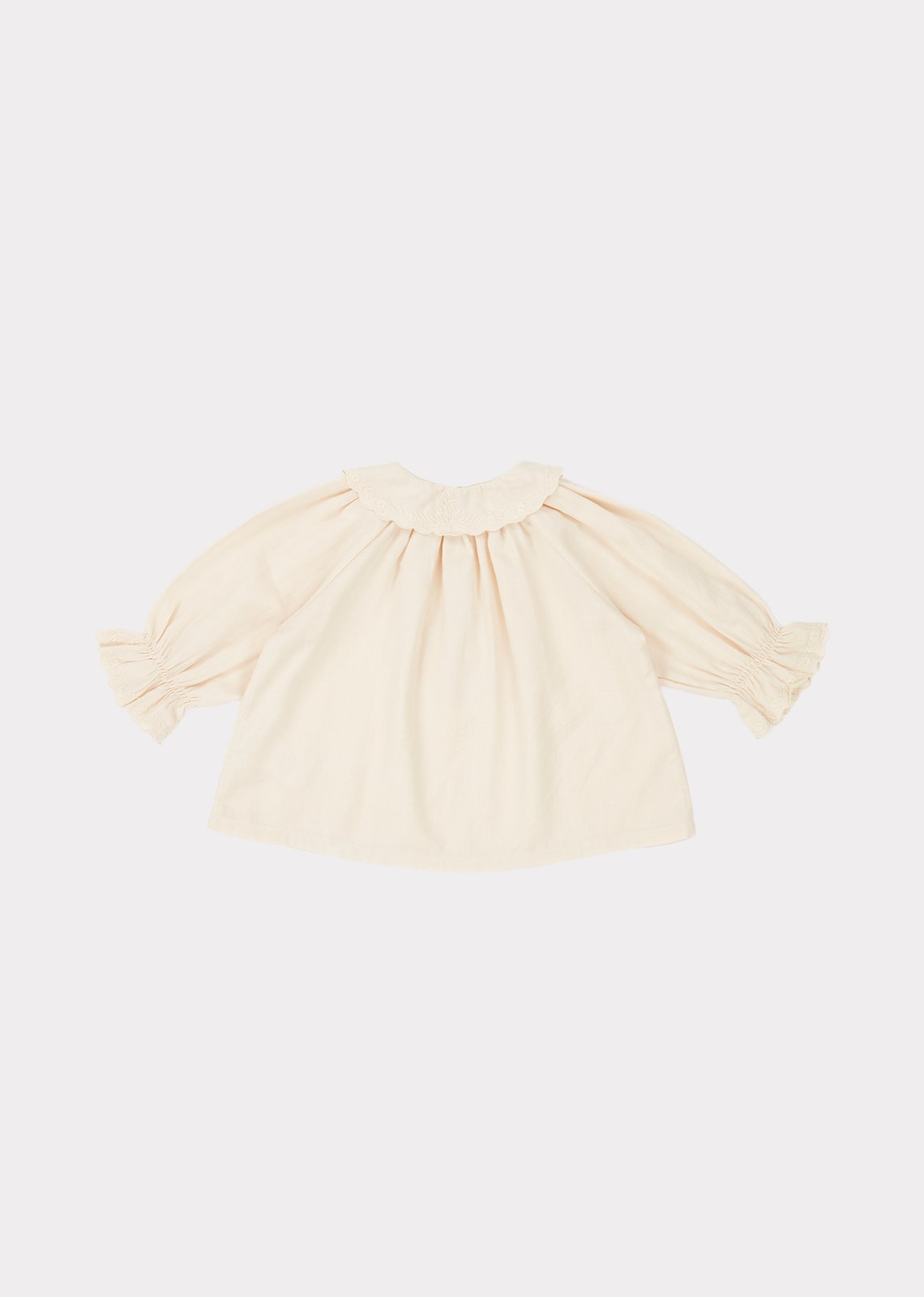 Baby Girls White Cotton Top