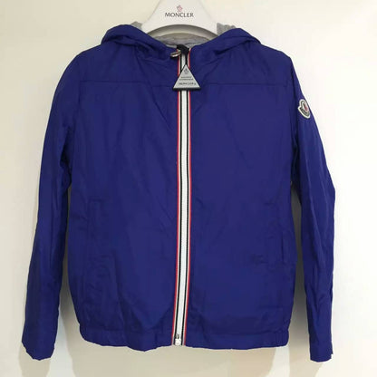 Boys Blue Hooded 'Urville' Zip-Up Tops