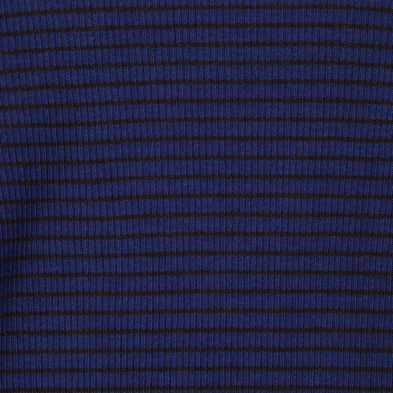 婴儿藏青色条纹棉连体衣