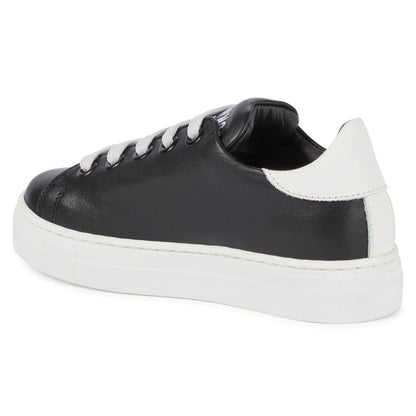 儿童黑色Logo板鞋