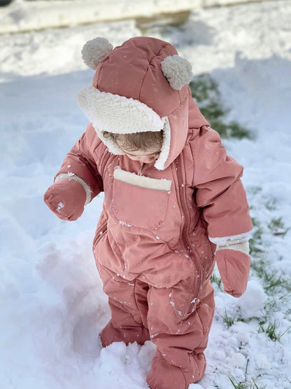 7AM Enfant 女婴雪衣 - 粉色 Benji