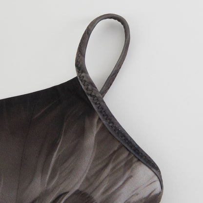 女童黑色羽毛芭蕾舞连体衣(J181LE01VL/black)