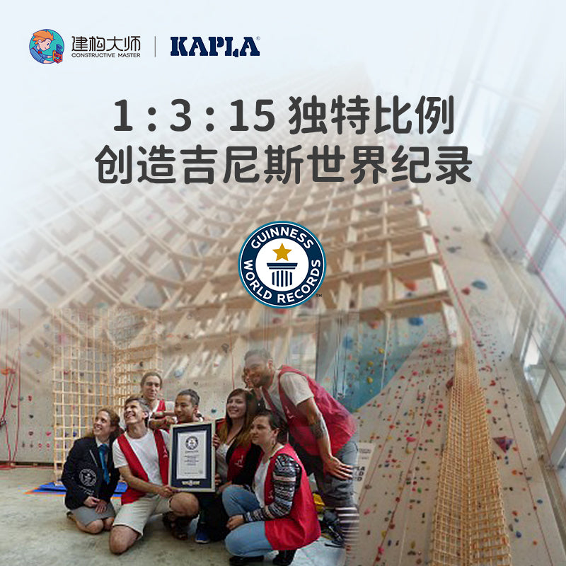 KAPLA建构片——彩色淡雅礼盒B1（120片装）