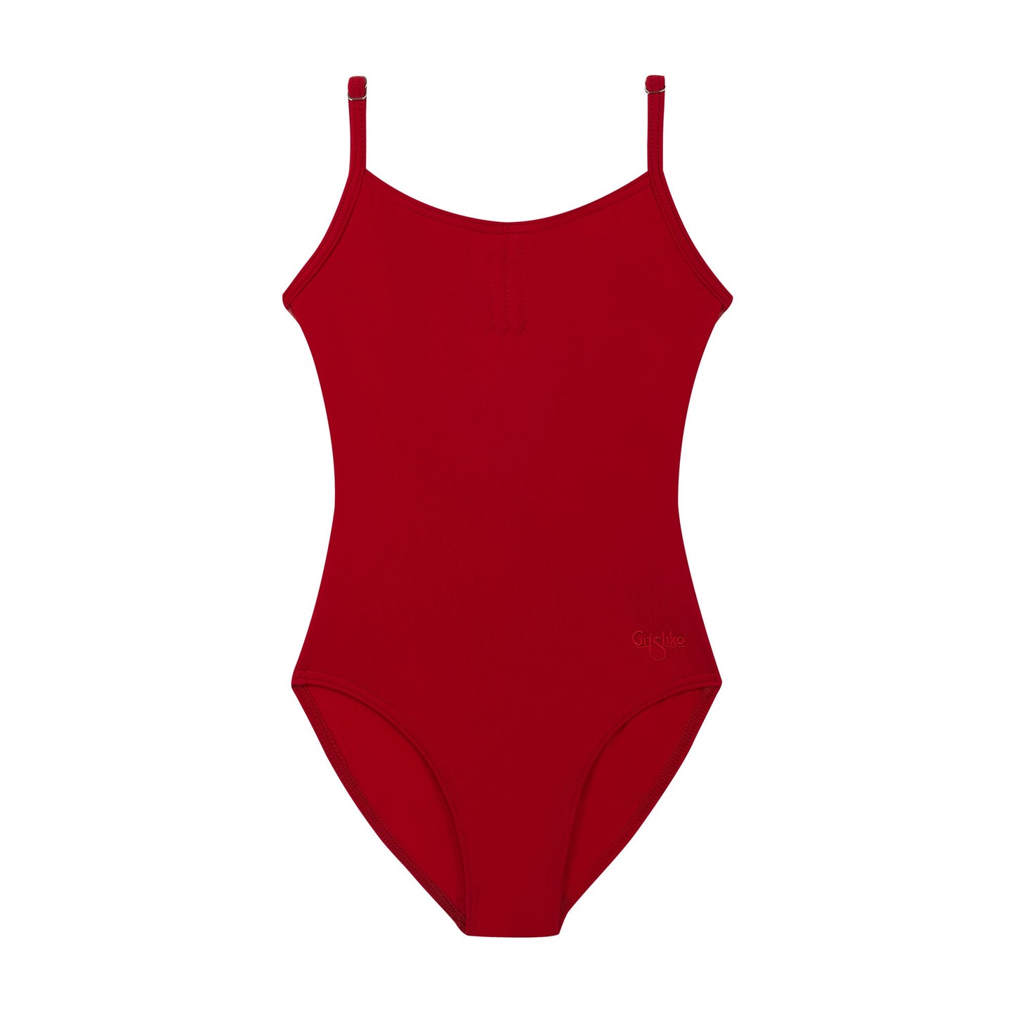 女童红色芭蕾舞连体衣(有衬里DAD1491/1MP/Red)