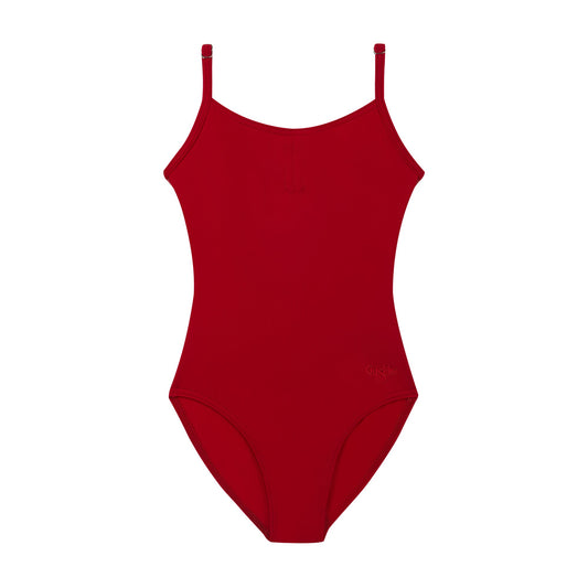 女童红色芭蕾舞连体衣(有衬里DAD1491/1MP/Red)