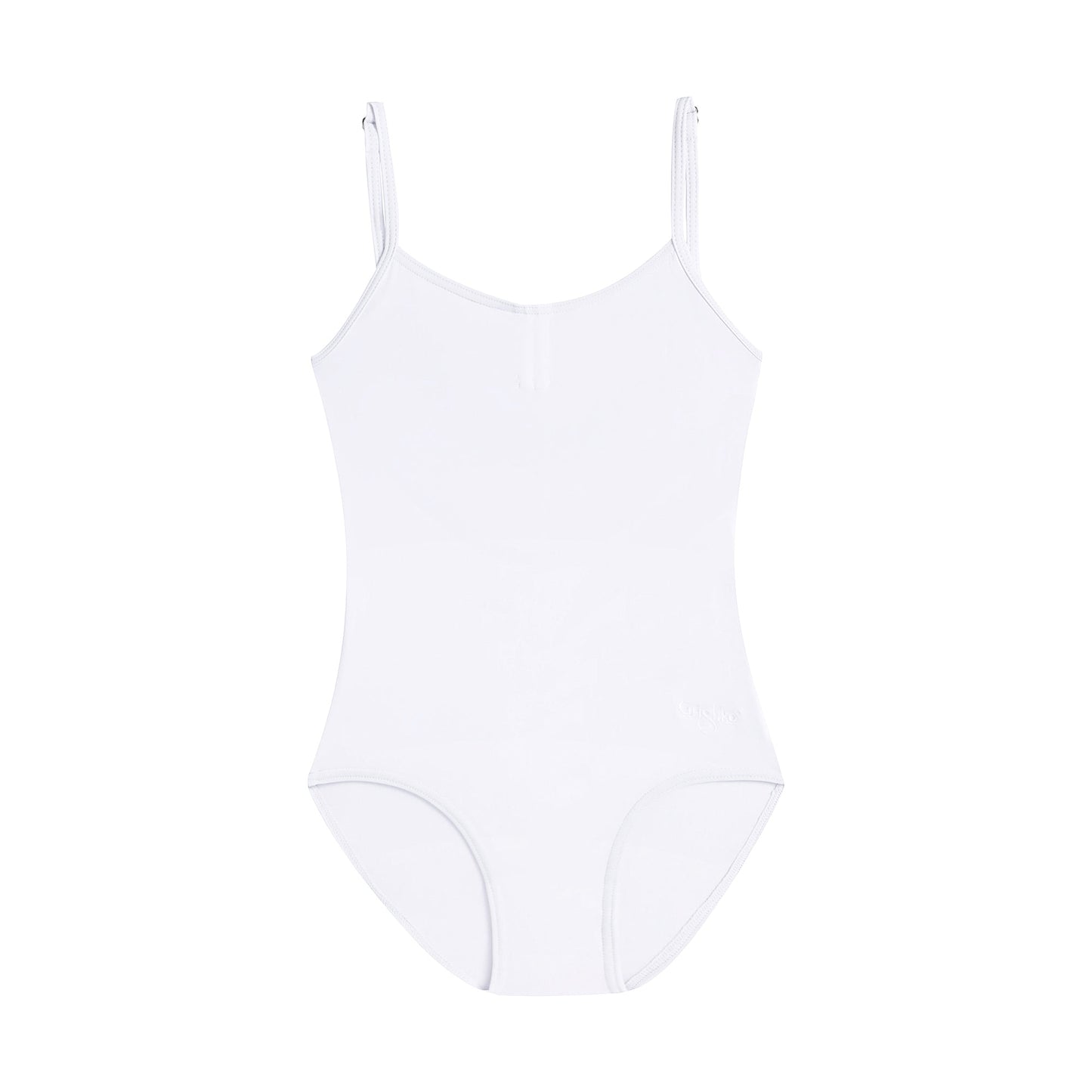 女童白色芭蕾舞连体衣(有衬里DAD1491/1MP/White)