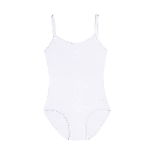 女童白色芭蕾舞连体衣(有衬里DAD1491/1MP/White)