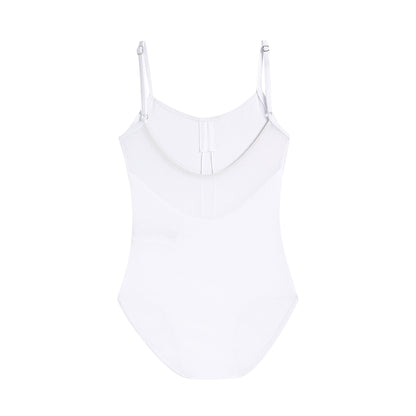 女童白色芭蕾舞连体衣(有衬里DAD1491/1MP/White)