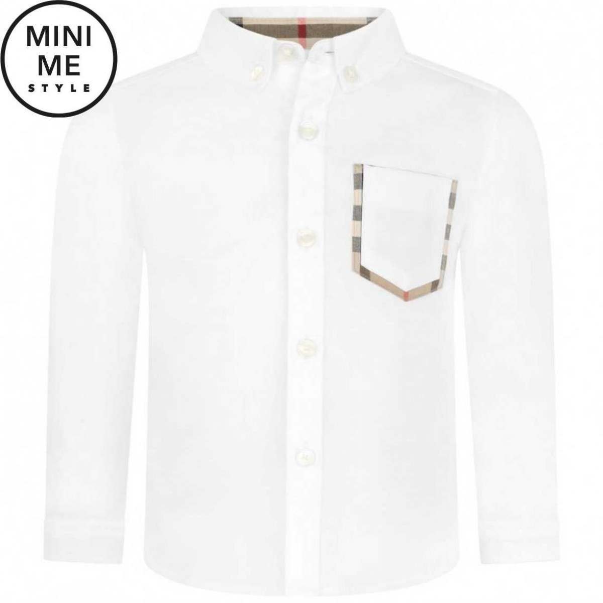 Baby Boys White Harry Shirt