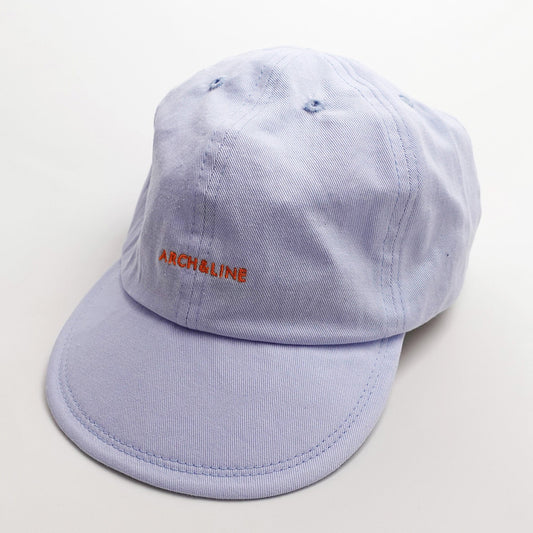 儿童浅蓝色Logo帽子