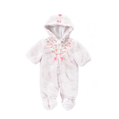 Baby Girls Cream Babysuit