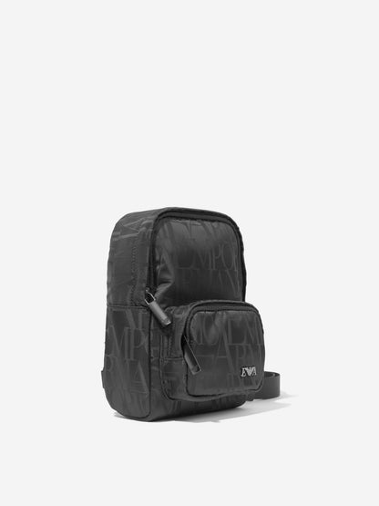 Emporio Armani Boys 海军蓝斜挎包