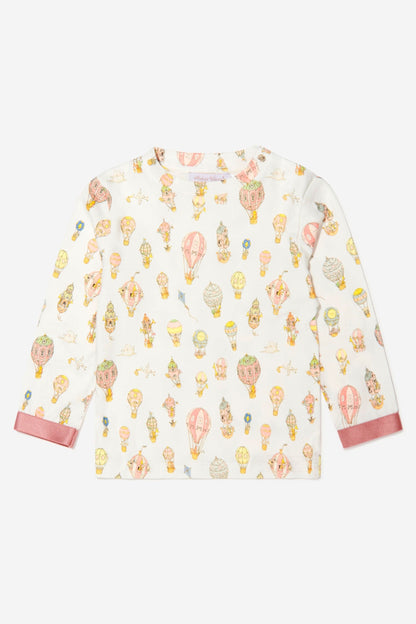 Atelier Choux 女童 T 恤和紧身裤套装