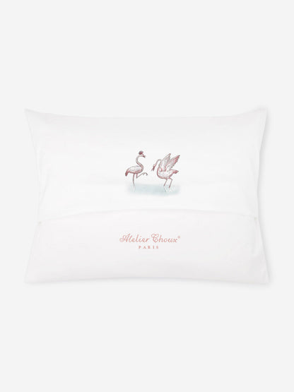 Atelier Choux Baby Boys Tapestry Original Satin Pillow Cover in Blue (40 cm x 30 cm)