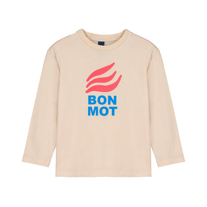 儿童白色Logo棉T恤