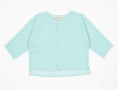 Baby Mint Cotton Shirt