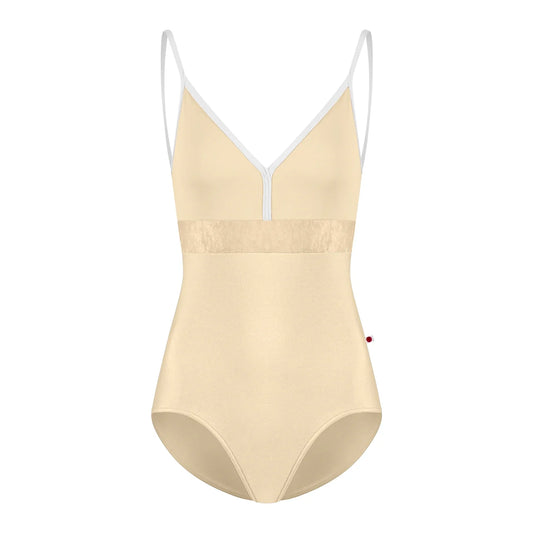 女士香草黄"Zoe/T-Vanilla/T-Vanilla/T-White/CV-Vanilla"芭蕾舞连体衣