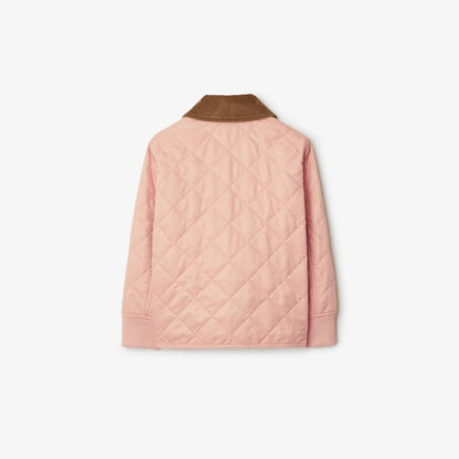 女童粉色棉服