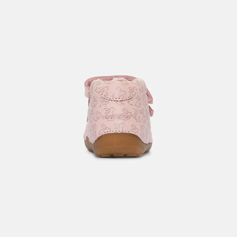 婴儿粉色"Petit Strap"学步鞋(120周年限定色)