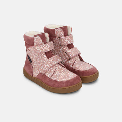 儿童粉色"Basil Strap II TEX"高帮鞋