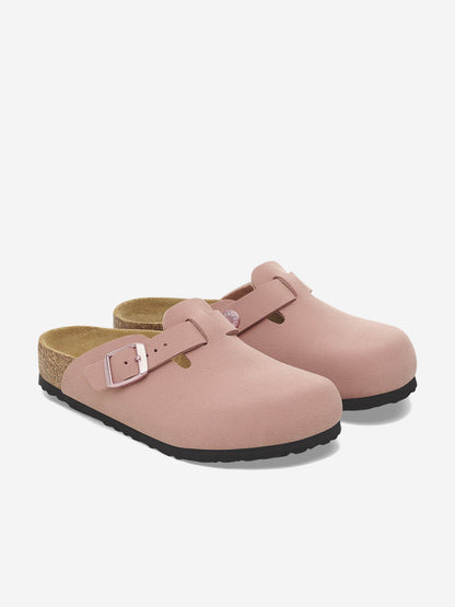 BIRKENSTOCK Girls Boston Clogs in Pink