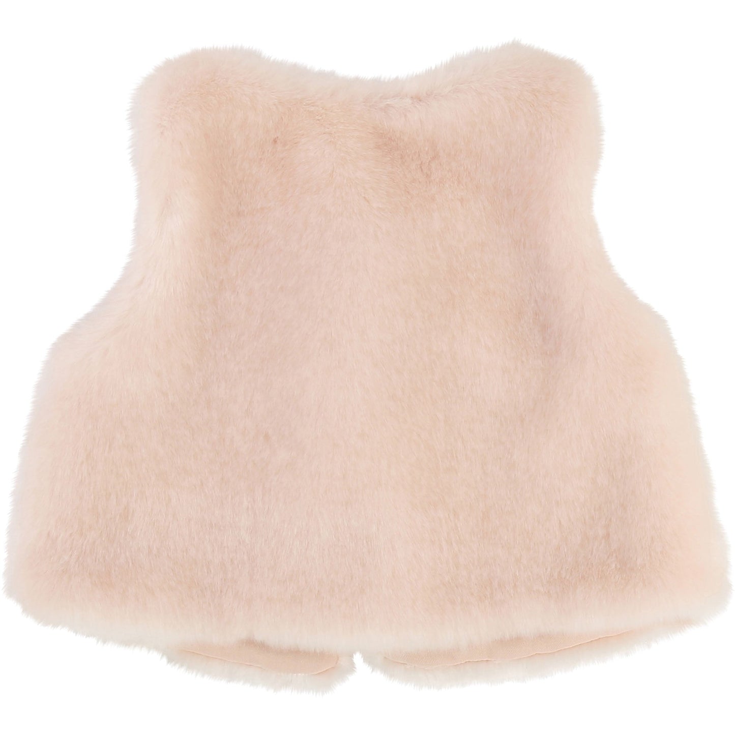 Baby Girls Pink Fur Gilet