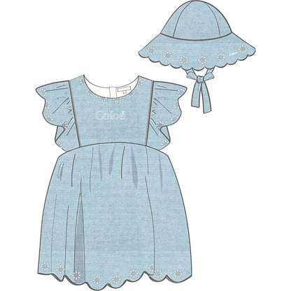 ENSEMBLE ROBE+CHAPEAU