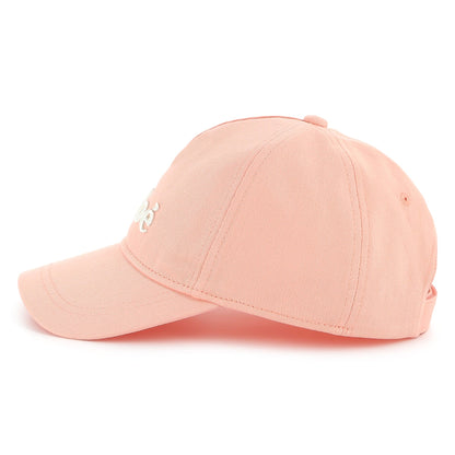 女童粉色Logo帽子