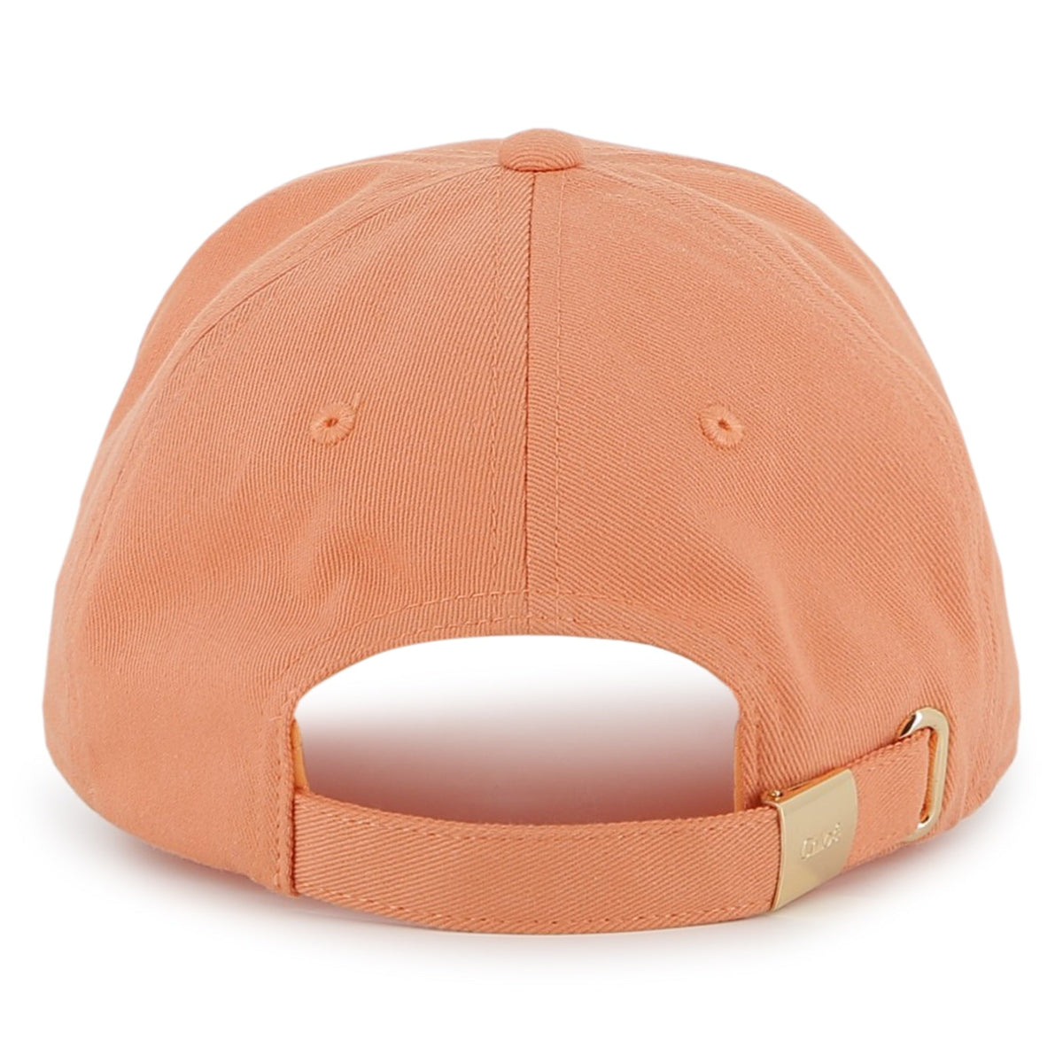 女童桃粉色Logo棒球帽