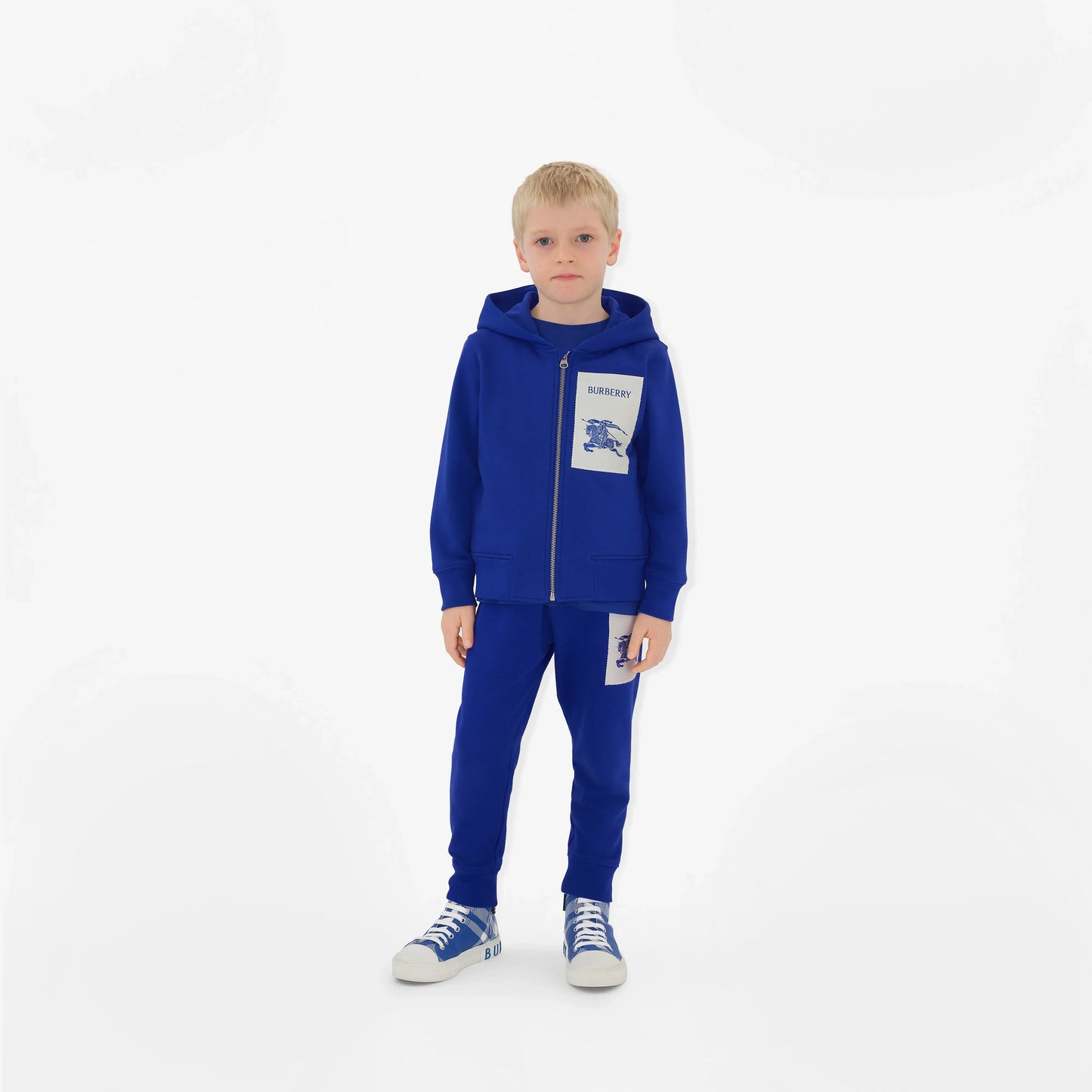 男童 EKD Label Sutton 拉链上衣（蓝色）