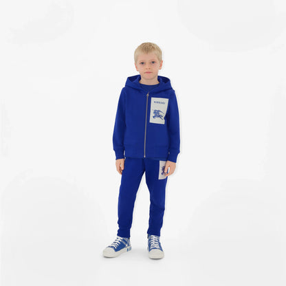 男童 EKD Label Sutton 拉链上衣（蓝色）