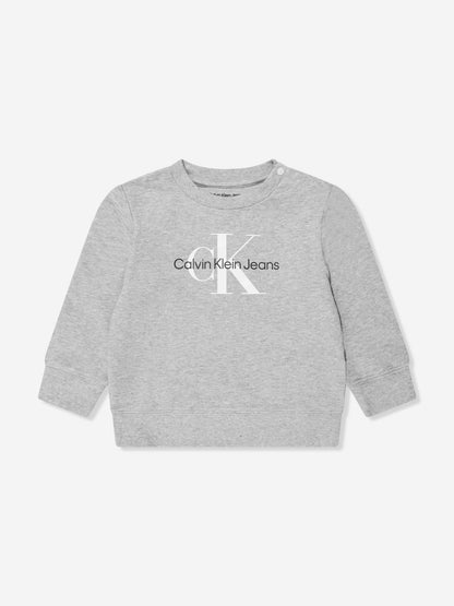 Calvin Klein Baby Monogram 3 件套礼品套装（灰色）