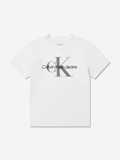 Calvin Klein Baby Monogram 3 件套礼品套装（灰色）