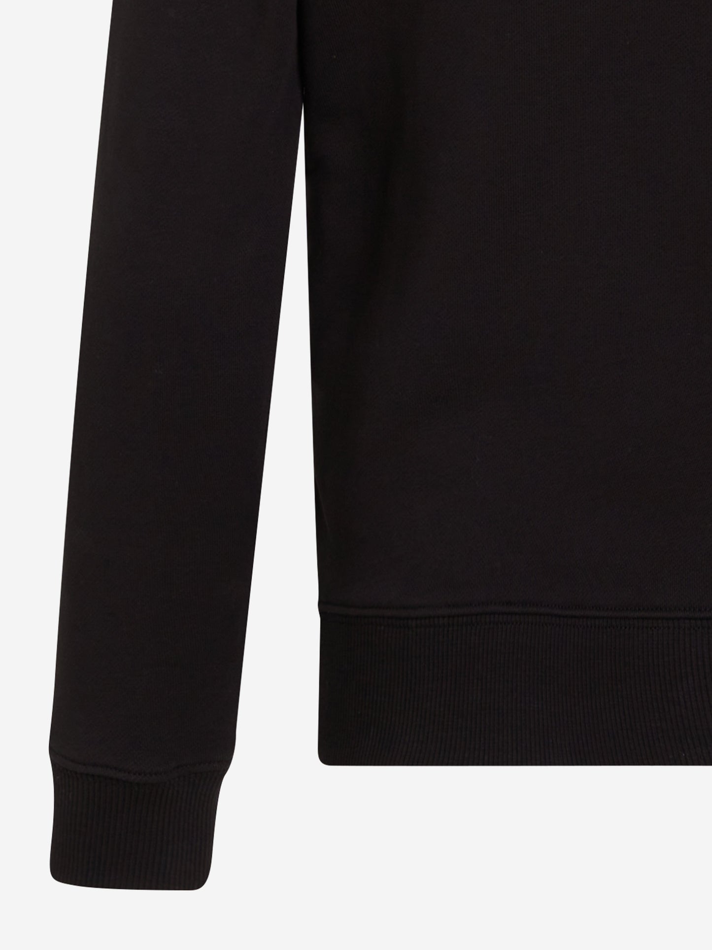 Kids Monogram Sweatshirt in Black