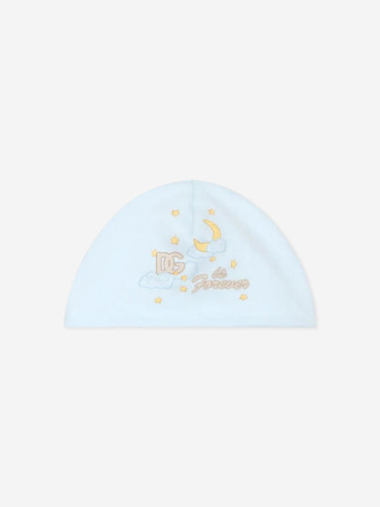Dolce & Gabbana 男婴连体衣礼品套装（蓝色）